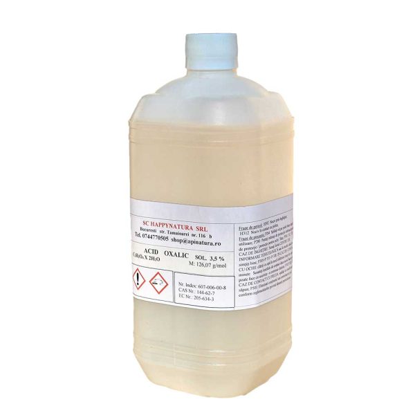 Acid oxalic prin picurare, solutie zaharoasa 3.5%, 1 kg