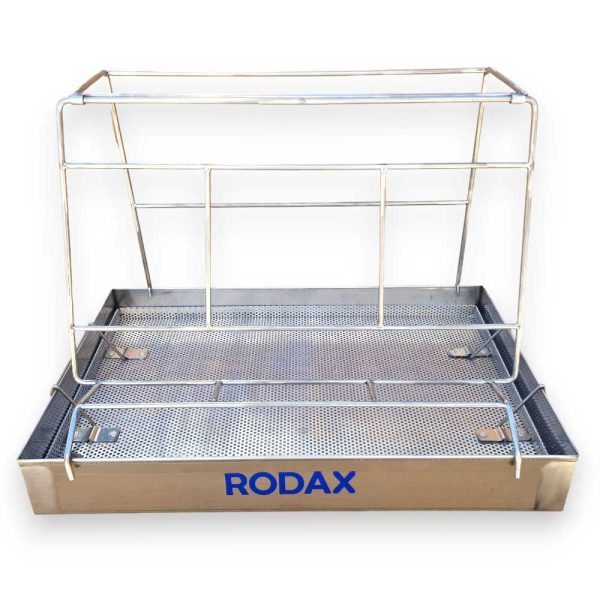 Tava profesionala pentru descapacit, inox 304, RODAX