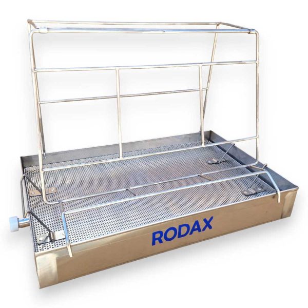 Tava profesionala pentru descapacit, inox 304, RODAX