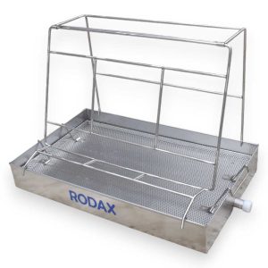 Tava profesionala pentru descapacit, inox 304, RODAX