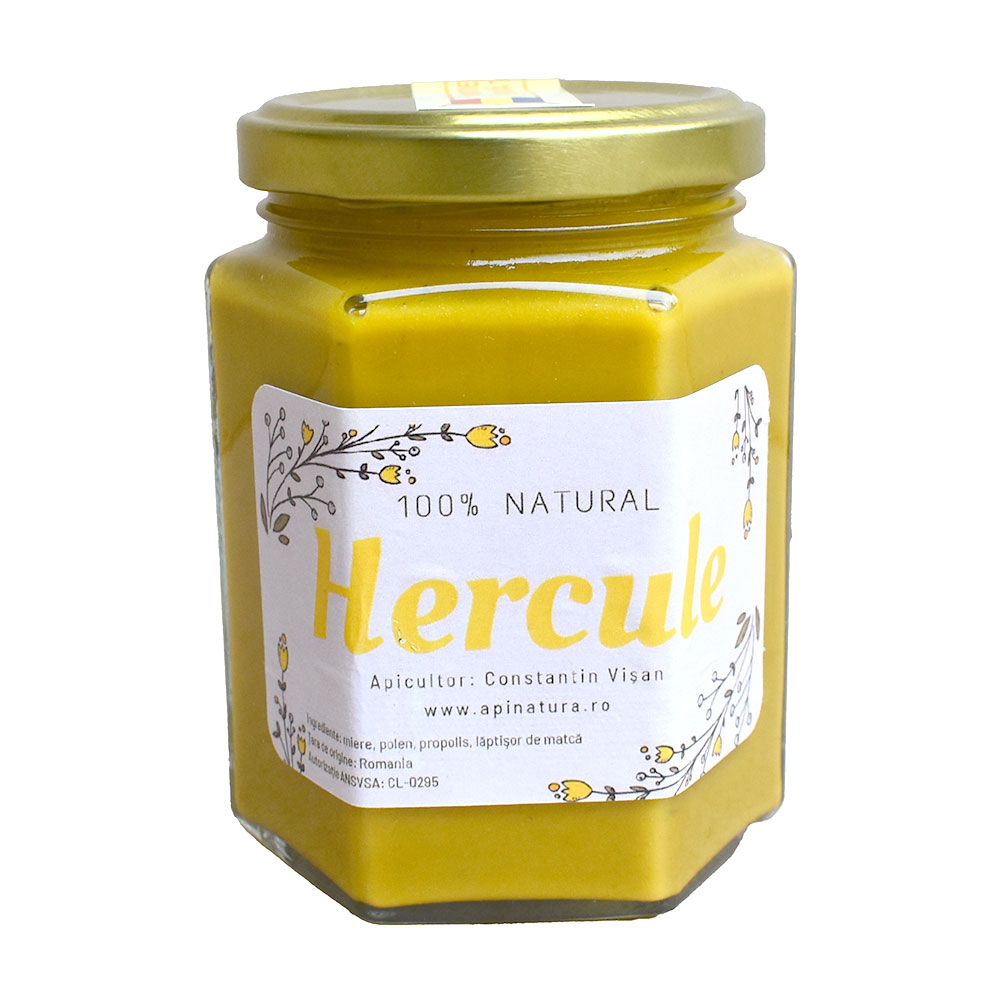 Hercule Imun (miere, polen, propolis, laptisor) 340g