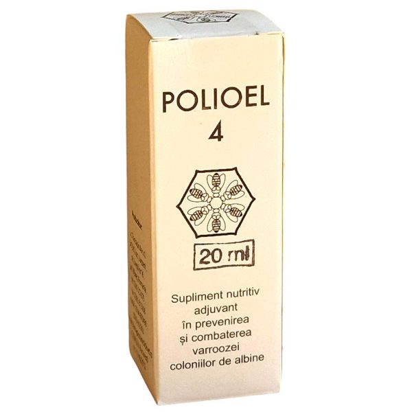 Polioel, extract de uleiuri esentiale pentru albine, 20 ml.