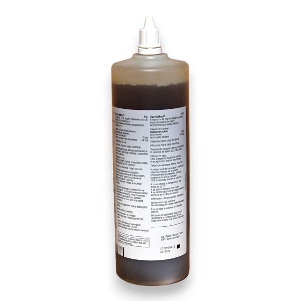 Varromed, solutie acid oxalic 44% + acid formic 5%, dispersie 555 ml.