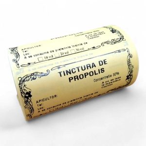 Etichete pentru tinctura de propolis, autocolante, rola 100 buc.